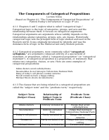 The Components of Categorical Propositions.docx